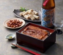 極上豊橋うなぎ＆白老辛口特別純米酒＆おつまみセット【送料込】