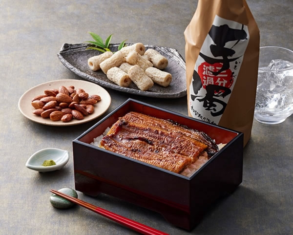 極上豊橋うなぎ＆光武 芋濁三分濾過 芋焼酎＆おつまみセット【送料込】
